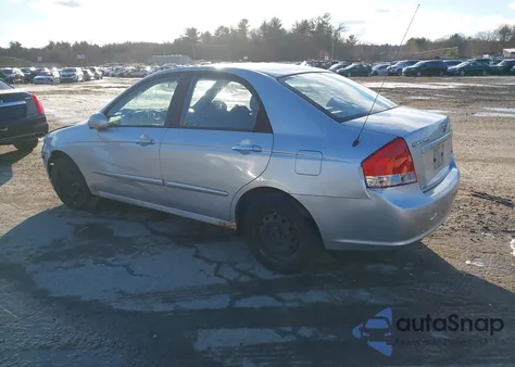 2009 Kia Spectra Ex from USA, damaged, VIN KNAFE222095663877